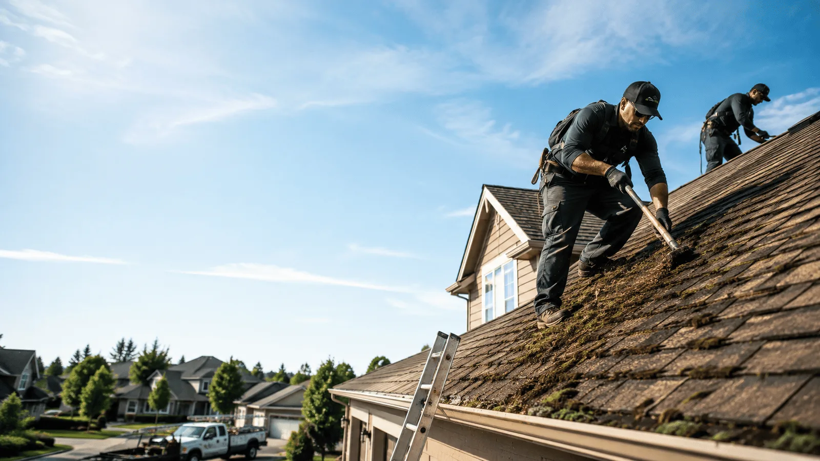 Roof Moss Removal in Elysian, MN near me